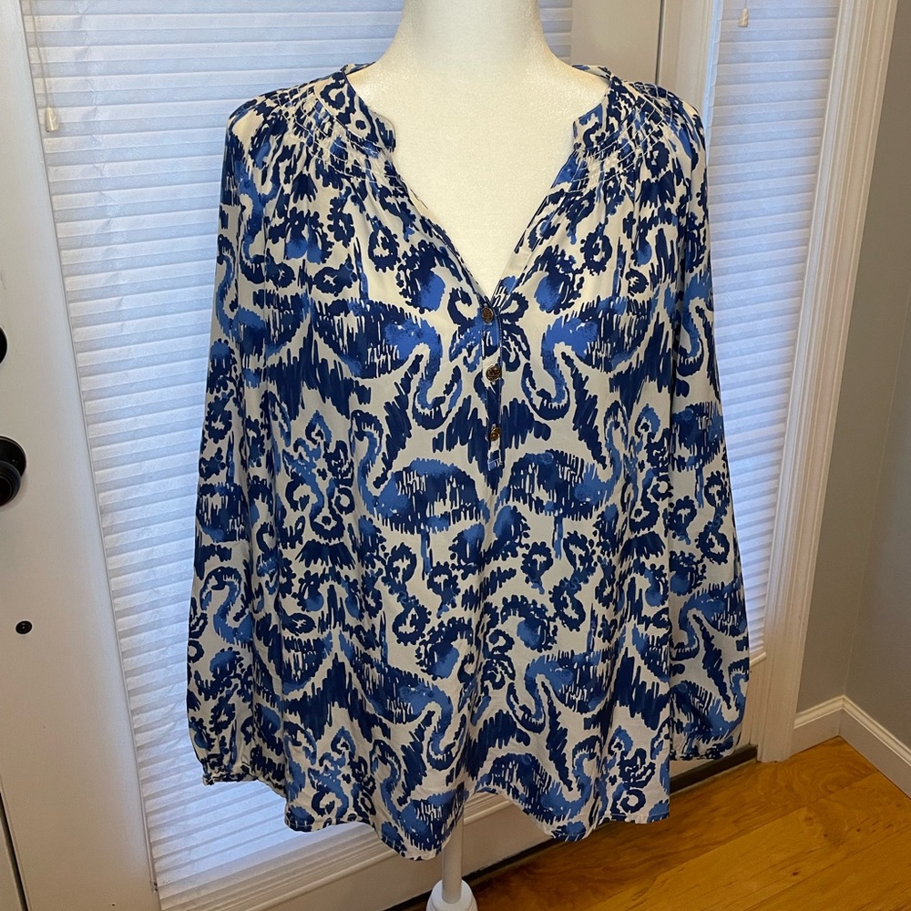 Lilly Pulitzer Tunic Top Size Large